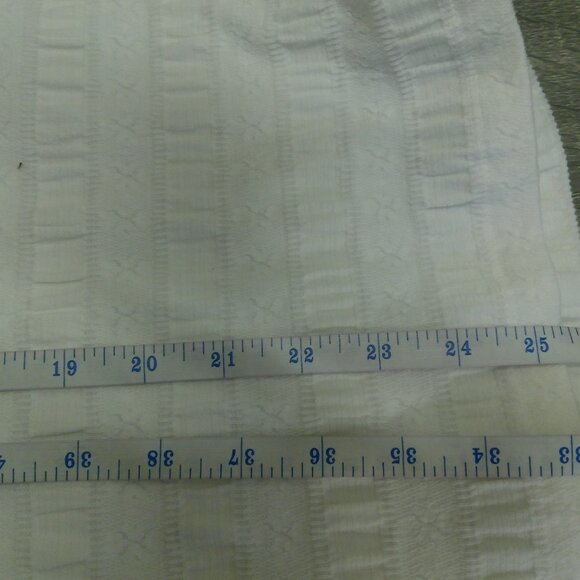 Liz Clairborne Blouse Short Sleeves Off White Size 2X - Picture 7 of 7